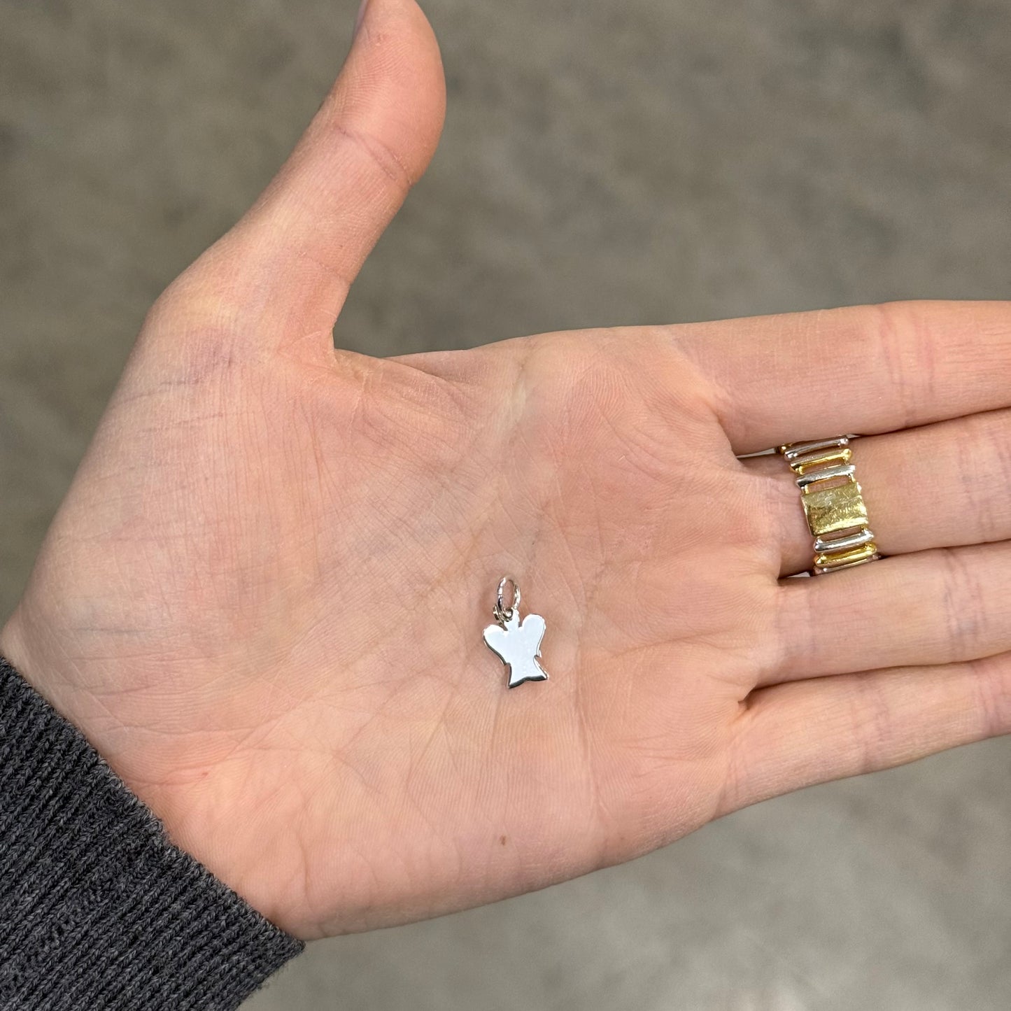 CIONDOLO MINI ANGELO personalizzabile