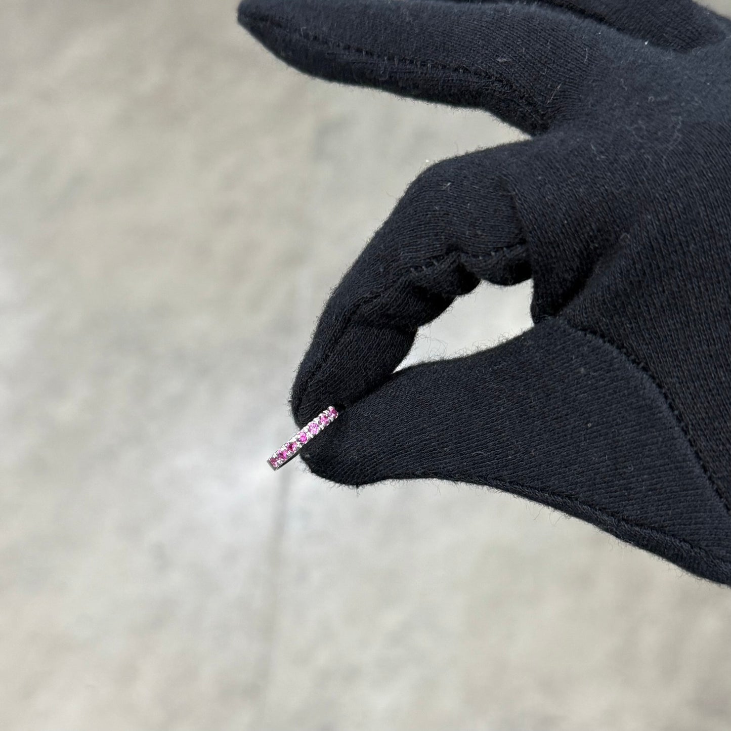 ANELLO BLING COLOUR - Zaffiri Pink