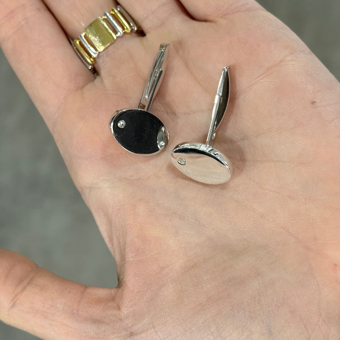 GEMELLI OVALI ZIRCONE personalizzabili