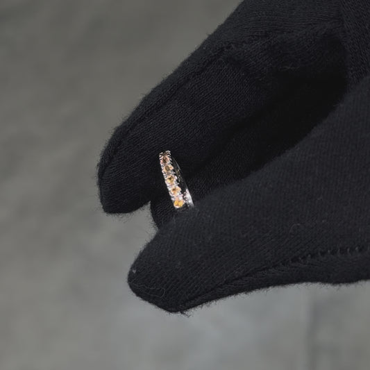 ANELLO BLING COLOUR - Zaffiri Orange